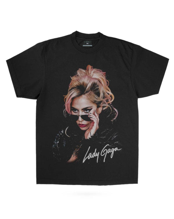 Lady Gaga Big Face Graphic Tee - KIOKO