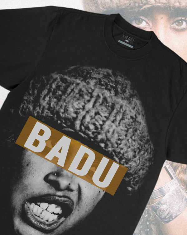 Badu Big Face Graphic Tee - KIOKO