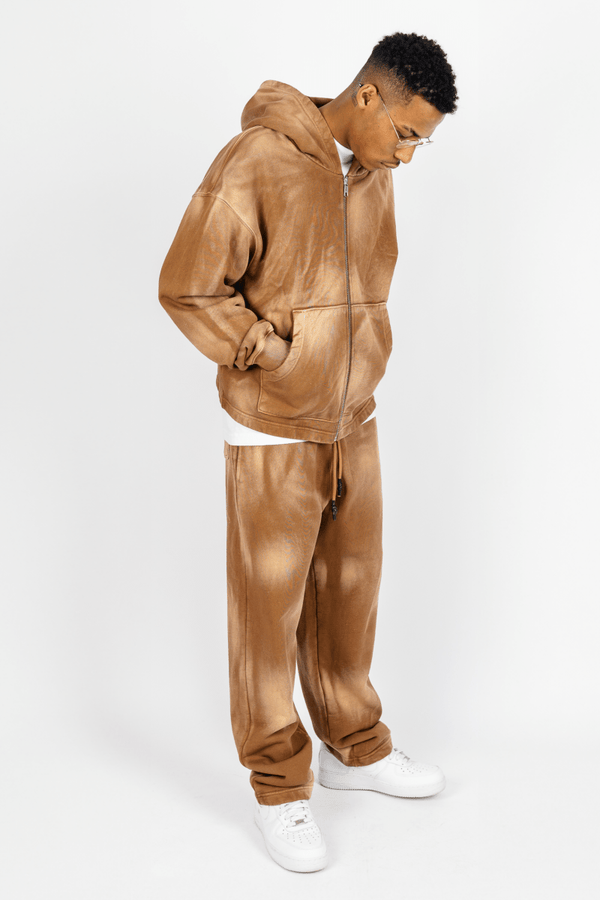 042 Clothing Sun - Dried Zip Up and Sweatpants Set - KIOKO