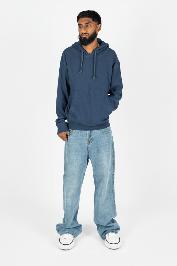 042 Clothing Waffle Knit Hoodie - KIOKO