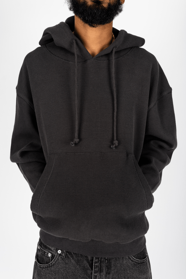 042 Clothing Waffle Knit Hoodie - KIOKO