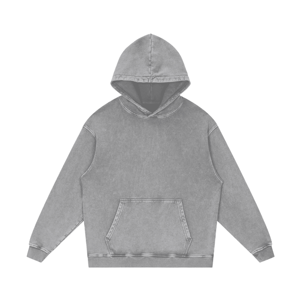 Block Season Snow Washed Hoodie - KIOKO