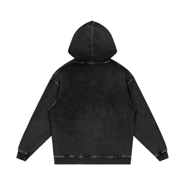 Block Season Snow Washed Hoodie - KIOKO