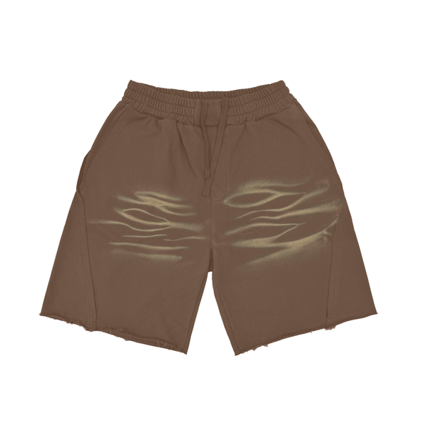 Tiger Stripes Vintage Washed Jogger Shorts
