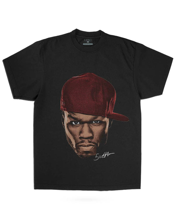 50 Cent Big Face Graphic Tee - KIOKO