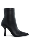 Farnak Pleather Pointed Toe Ankle Boots - KIOKO