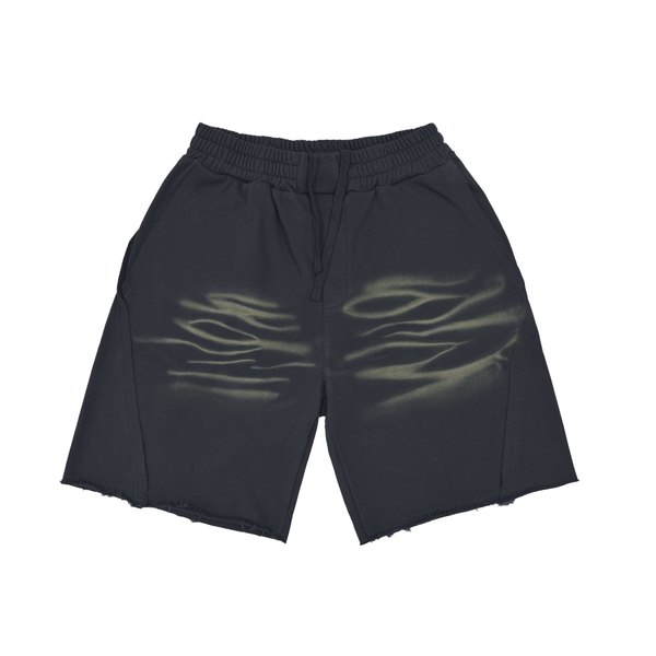 Tiger Stripes Vintage Washed Jogger Shorts