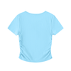 Body Language Ruched Crop Top - KIOKO