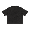 Frequency Textured Waffle Washed Boxy T-Shirt - KIOKO
