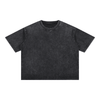 Throwback Mineral Wash Boxy Cotton T-Shirt - KIOKO