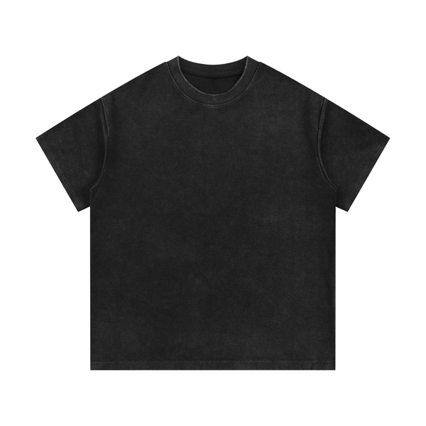Raised Different Mineral Wash Waffle Knit T-Shirt