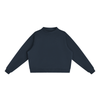 Essential Fleece Mock-Neck Crew Sweatshirt