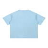 Throwback Mineral Wash Boxy Cotton T-Shirt - KIOKO