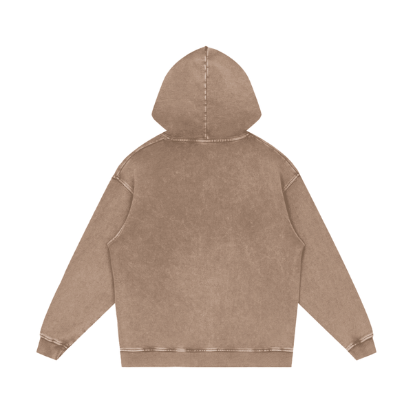 Block Season Snow Washed Hoodie - KIOKO