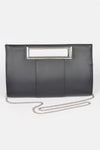 All The Drip Faux Leather Handle Clutch - KIOKO