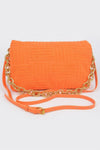 Auburn Dreams Embossed Convertible HandBag - KIOKO