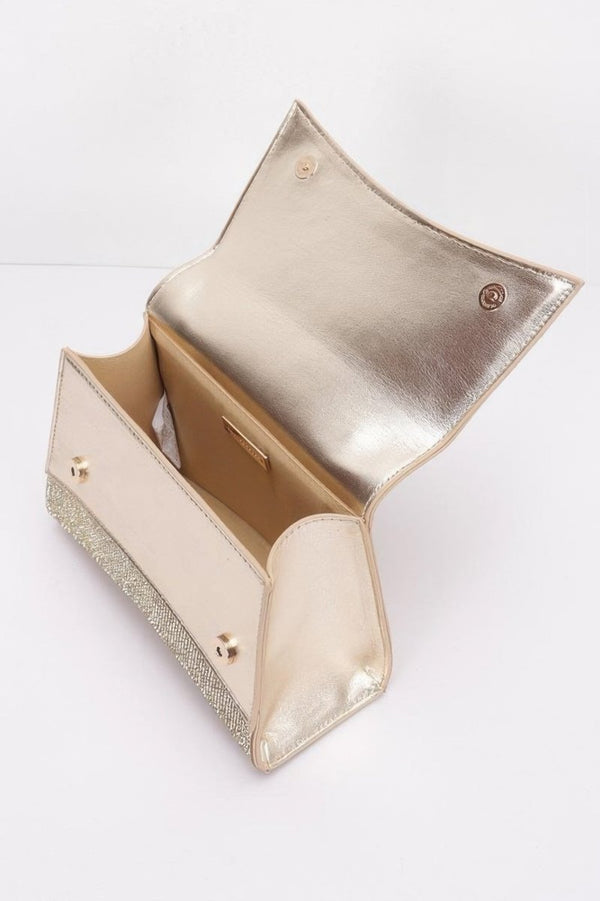 Bag Energy Rhinestone Convertible Top Handle Bag - KIOKO