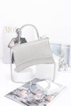 Bag Energy Rhinestone Convertible Top Handle Bag - KIOKO