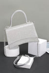Bag Energy Rhinestone Convertible Top Handle Bag - KIOKO