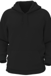No Minimum Premium Black Hoodie - KIOKO