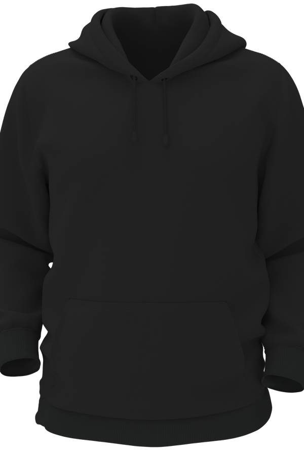 No Minimum Premium Black Hoodie - KIOKO