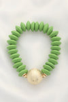 Calm But Cute Disc Bead Bracelet - KIOKO