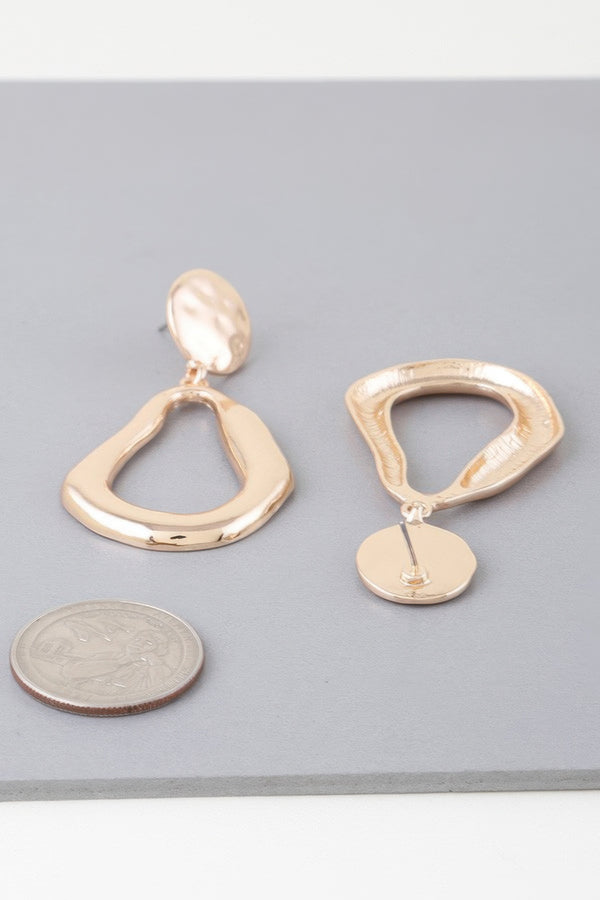 Carats Catch Feelings Teardrop Earrings - KIOKO
