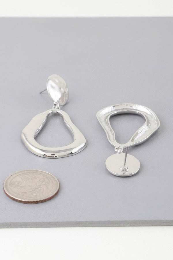 Carats Catch Feelings Teardrop Earrings - KIOKO