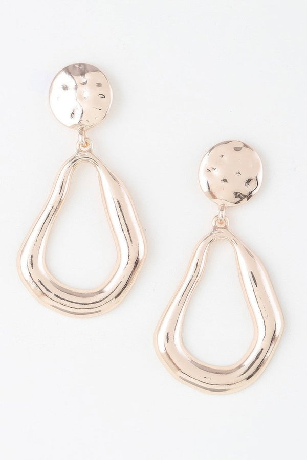 Carats Catch Feelings Teardrop Earrings - KIOKO