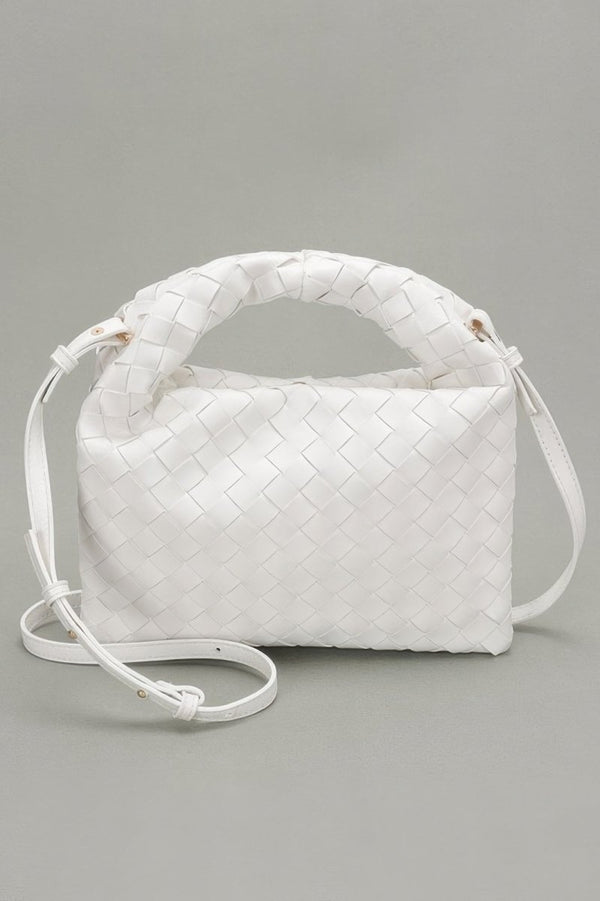 Crafted For Attention Weave Clutch - KIOKO