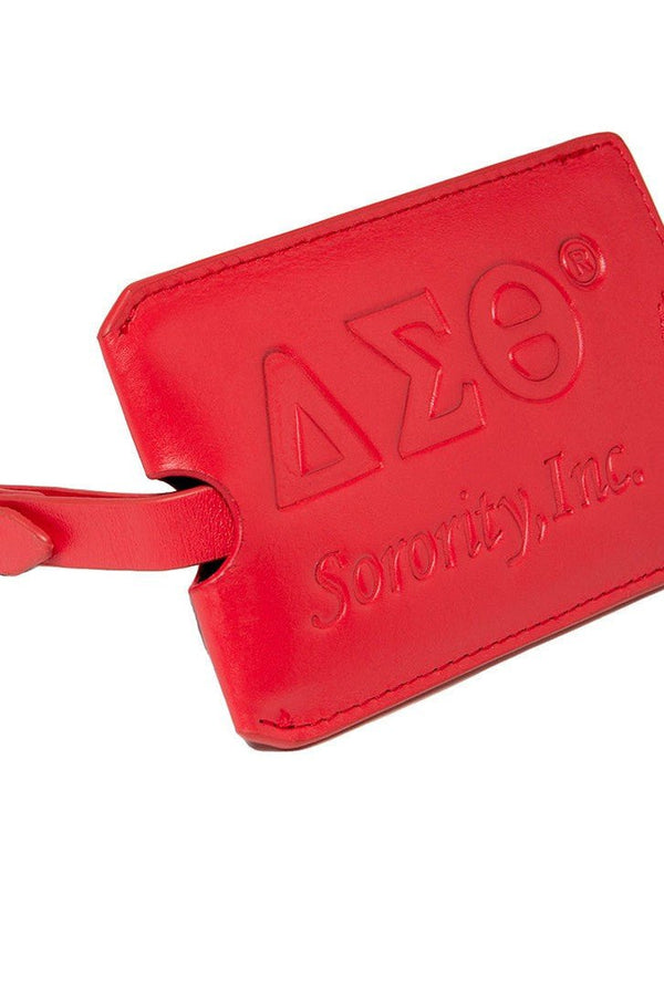 Sorority Leather Luggage ID Tag - KIOKO