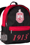 Delta Sigma Theta USB Port Backpack - KIOKO