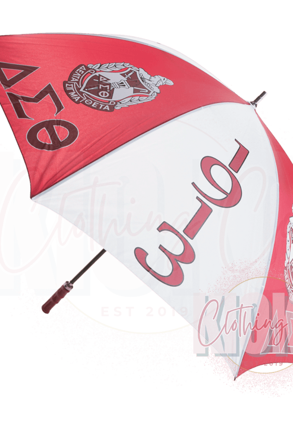 Delta Sigma Theta 60" Manual Umbrella - KIOKO