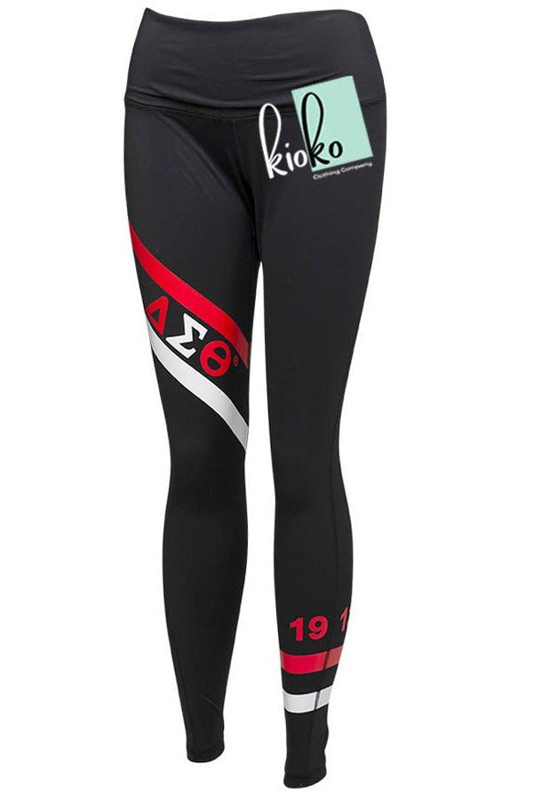 Delta Sigma Theta Sports Leggings - KIOKO