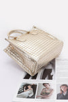 Everybody Noticed That Metallic Tote Bag - KIOKO