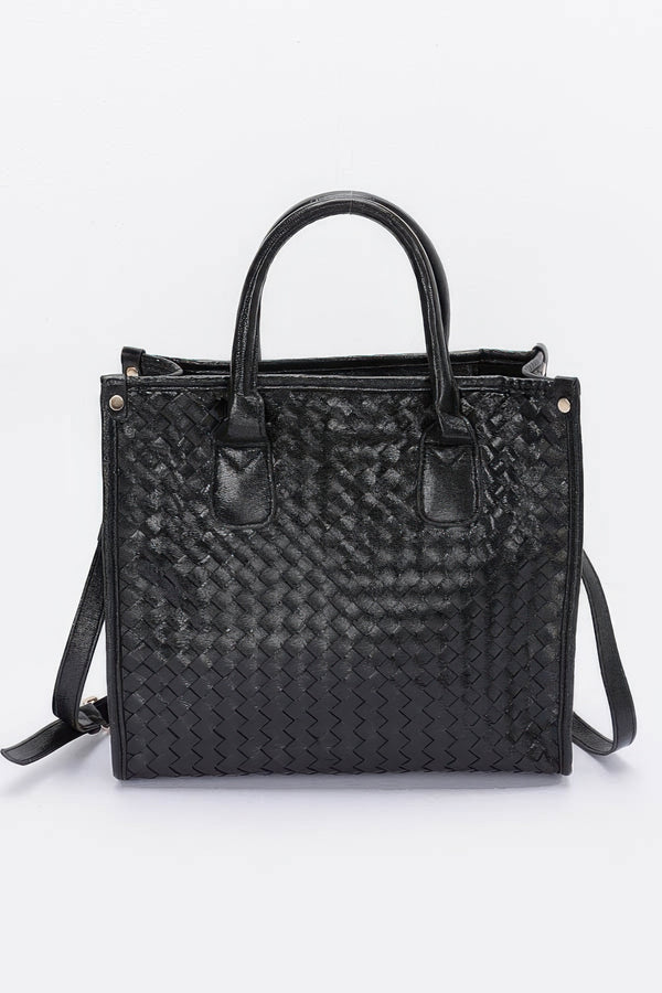 Everybody Noticed That Metallic Tote Bag - KIOKO