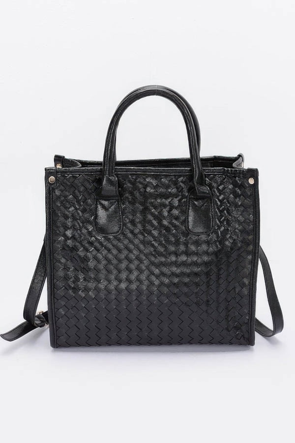 Everybody Noticed That Metallic Tote Bag - KIOKO