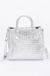 Everybody Noticed That Metallic Tote Bag - KIOKO