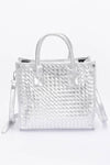 Everybody Noticed That Metallic Tote Bag - KIOKO