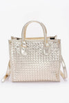 Everybody Noticed That Metallic Tote Bag - KIOKO