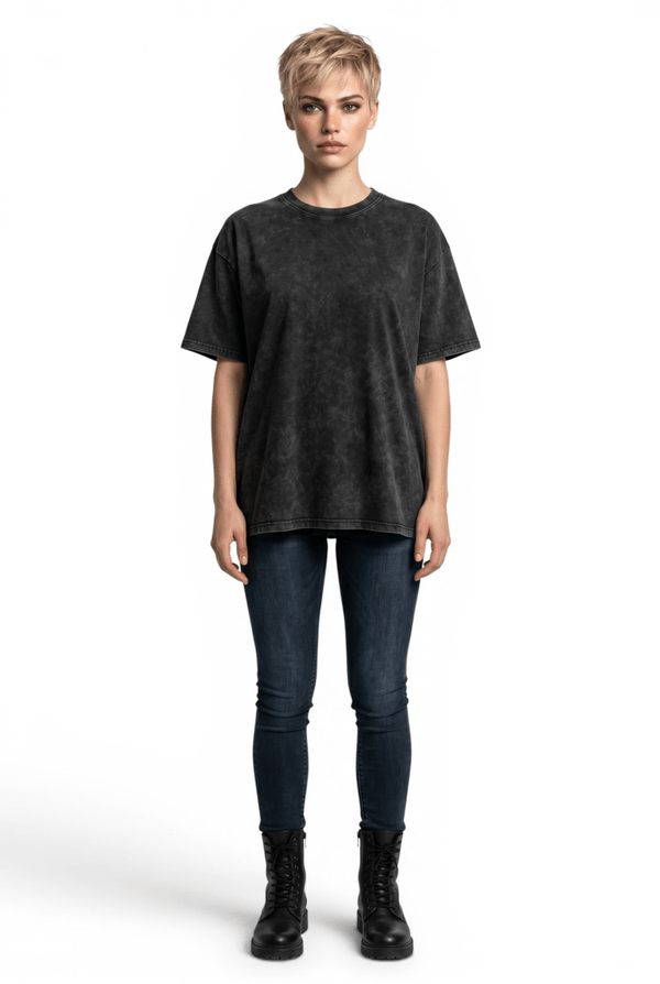 Fade Season Oversized Washed Tee - KIOKO