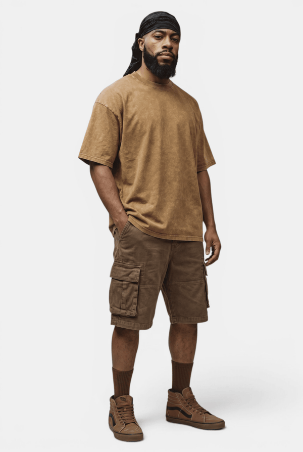 Fade Season Oversized Washed Tee - KIOKO