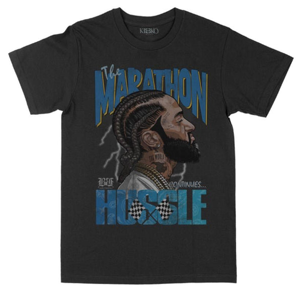 Marathon Hussle Bootleg Graphic Tee - KIOKO