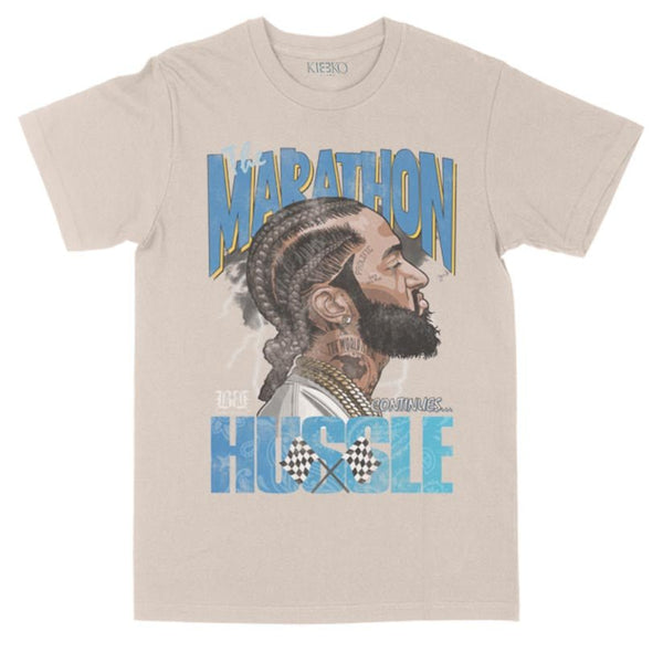 Marathon Hussle Bootleg Graphic Tee - KIOKO