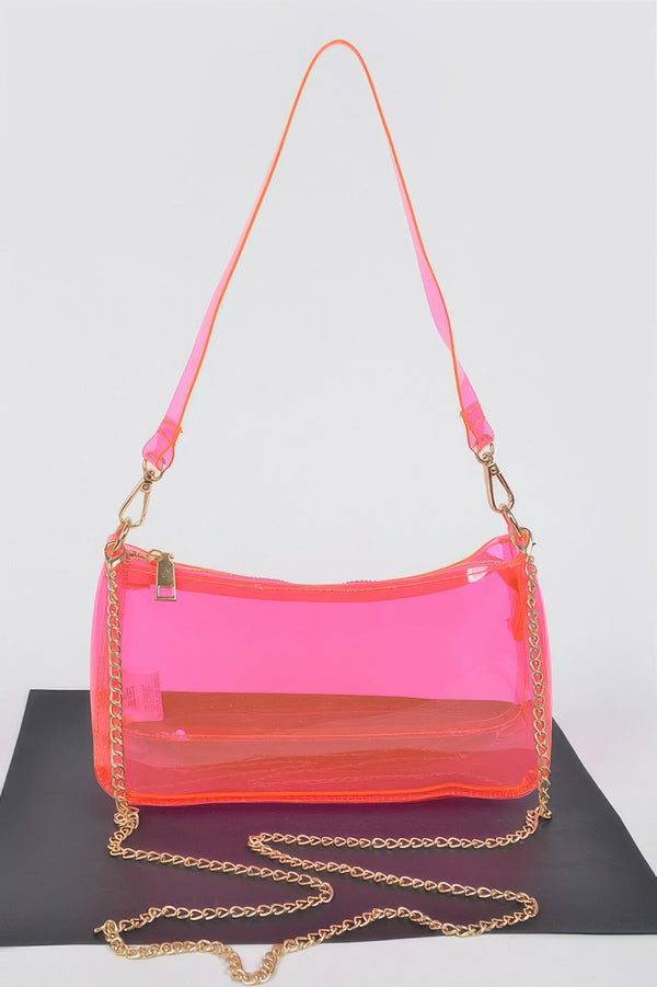 Game Day Approved Clear Shoulder Bag - KIOKO