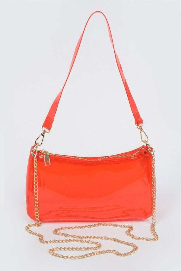 Game Day Approved Clear Shoulder Bag - KIOKO
