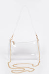 Game Day Approved Clear Shoulder Bag - KIOKO