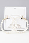 Goddess Frequency Pearl Hoop Earrings - KIOKO