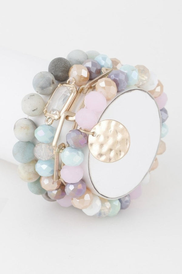 Grounded But Fly Beaded Bracelet Set - KIOKO