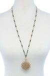 High Frequency Sun Flower Beaded Necklace - KIOKO